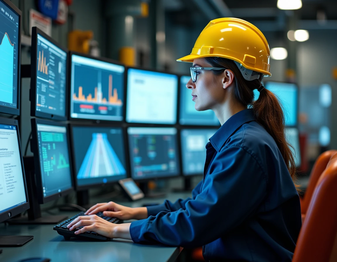 Opératrice de salle de contrôle sur plateforme pétrolière, métier offshore et emploi dans le secteur pétrolier
